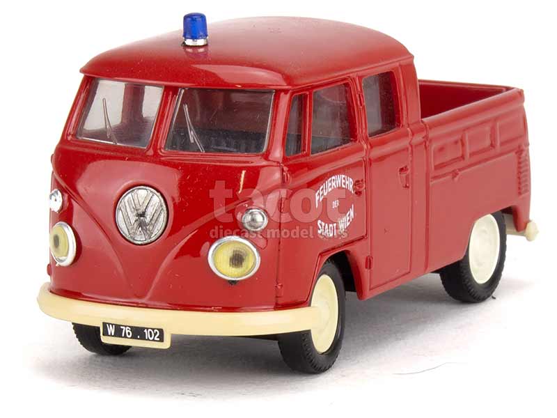 Gama 1/43 – VW Combi T2 Pick Up Pompiers – Feuerwehr – Miniature Collection