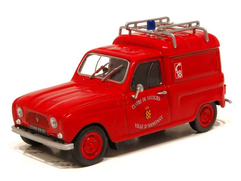 23809 Renault R4 Fourgonnette Pompiers
