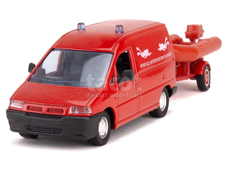 Miniature Solido 1/43 Peugeot Expert Véhicule De Secours Asphyxies - Occasion