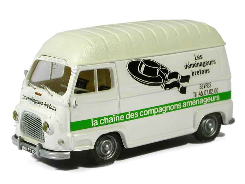 Figurine Norev Renault Estafette Transport D'enfants – échelle 1/43, Fabriqué En France, Occasion En Très Bon état