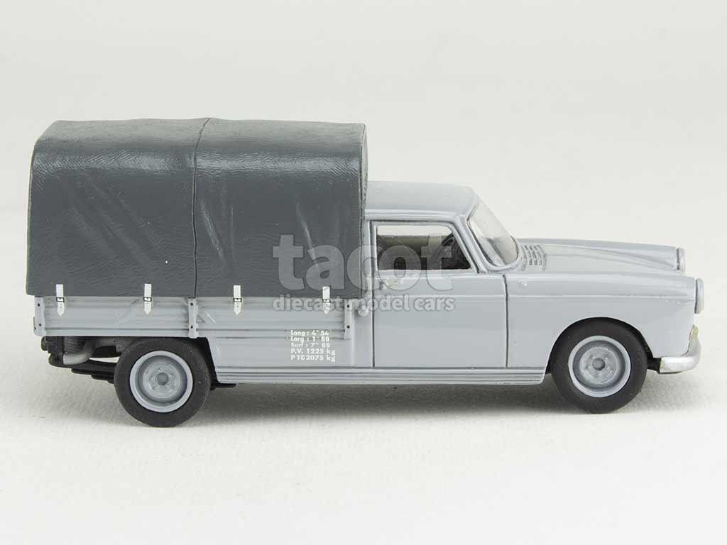Peugeot 404 Pick-up Bâché Marron (1964) - Eligor - Échelle 1/43 - Miniature Collection