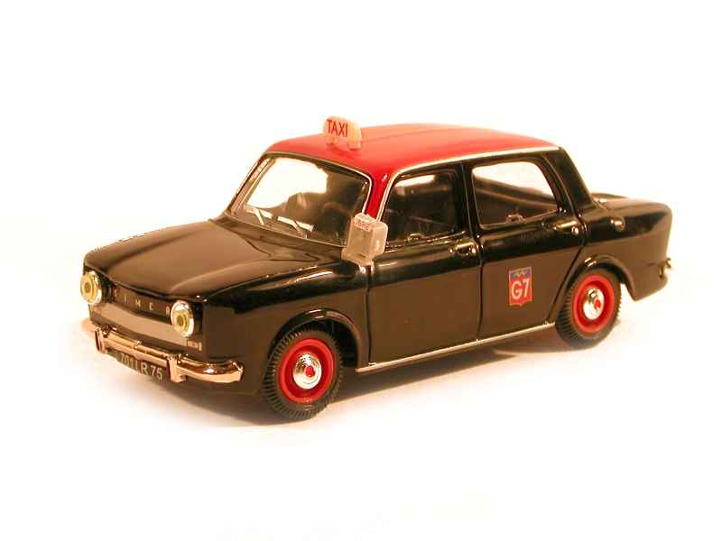 25255 Simca 1000 Taxi G7 Paris 1962