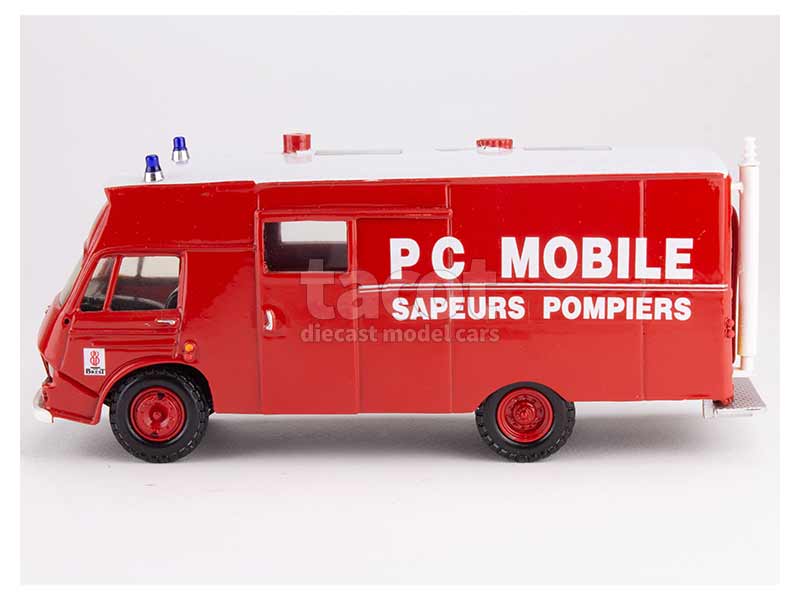 Paradcar Starter 1/43 - Peugeot 309 4P Rouge Pompiers Ville De Saint-Louis - Miniature Neuve