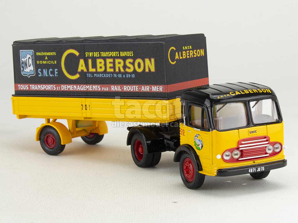 27770 Unic Saverne Semi Bâché Calberson