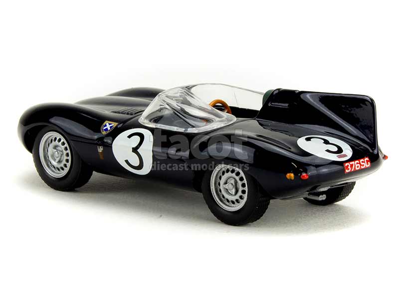 Jaguar D - Type 1957 Le Mans Winner No 3 Diecast Car Toy 1/43