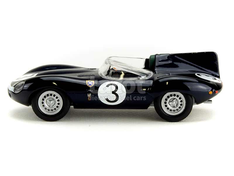 Ixo-models Jaguar D-type Team Ecurie Ecosse N 3 Winner 24h Le Mans 1957 R.flockhart I.bueb 1 43 Blue Met