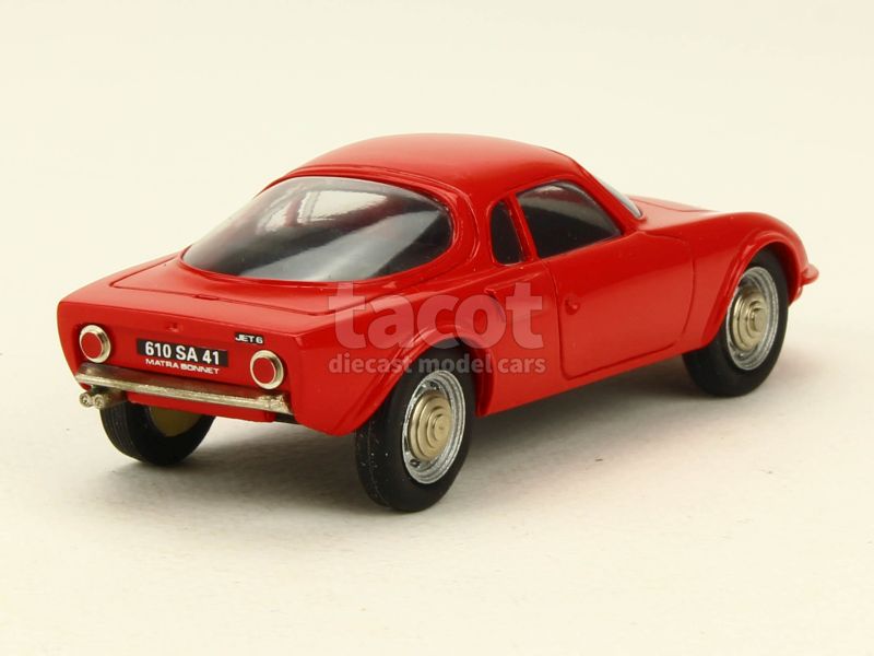 Miniature Matra Sport D Jet 6 – Minialuxe 1/43 – Rouge – Occasion