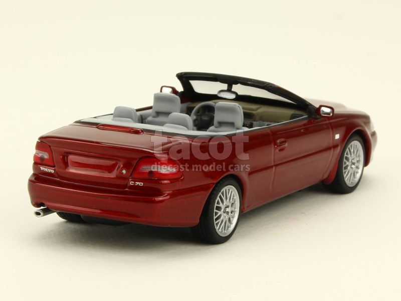 高品質の人気 1998 Cabriolet C70 Minichamps☆Volvo Turquois 1/43