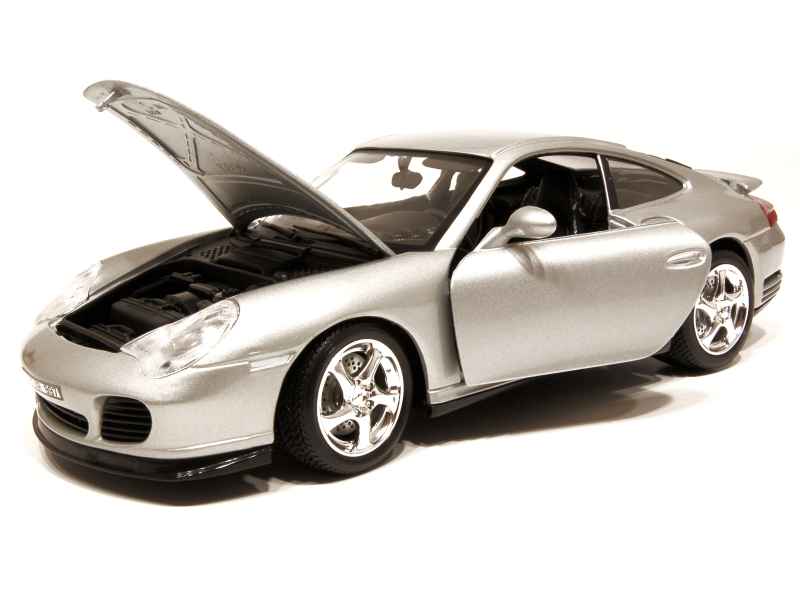 burago ポルシェ 911ターボ 1999 1/18 996ターボ Porsche - 911/996 Turbo 1999 - Bburago - 1/18 - Autos Miniatures Tacot