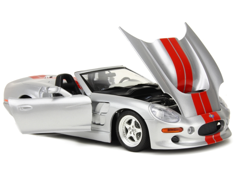 Miniature Shelby Series 1 1999 – Échelle 1/18 – Road Signature – Jaune – Neuve En Boîte