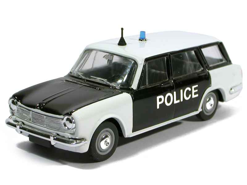 Simca 1500 Figurine 1/43 Break Police 1964 - Eligor - Modèle V4268