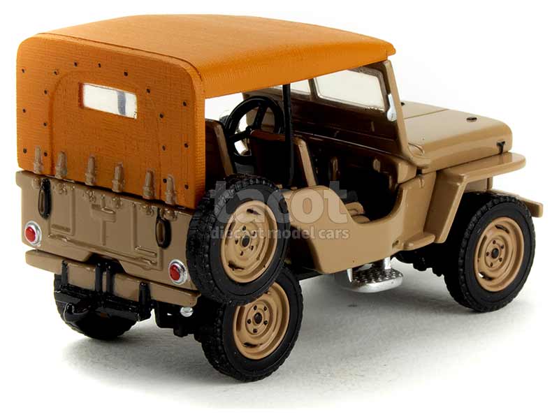 JEEP CJ2A 1945 MATCHBOX 1/43 NEUF EN BOITE