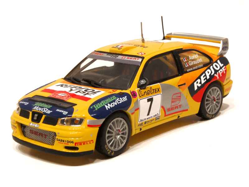 1/43 SEAT CÓRDOBA WRC SAFARI RALLY 2000 - MINIATURAS COLECCION A ESCALA