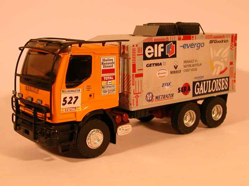 Norev 1/43 – Renault Kerax – Silk Road / Route De La Soie 2005 – Camion Rouge – Occasion