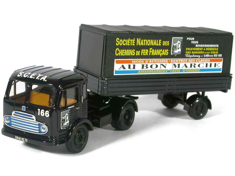 30553 Simca Cargo Semi Remorque