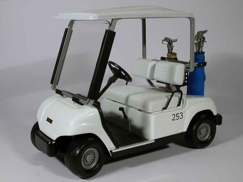 Yamaha - Golf Car - Lucky Die Cast - 1/12 - Autos Miniatures Tacot