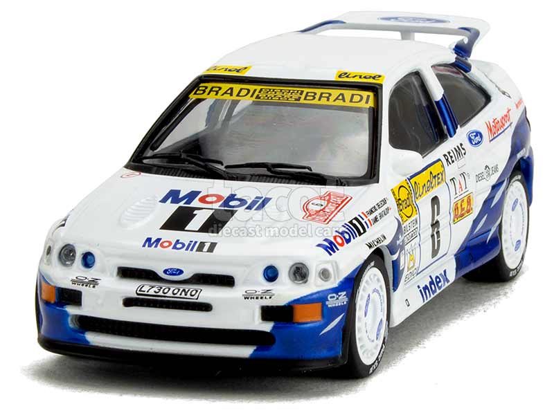 Lot De 2 Maquettes Montées Ford Escort RS Rallye Monte Carlo 1994 - Echelle 1/43 - Firm'Mini43