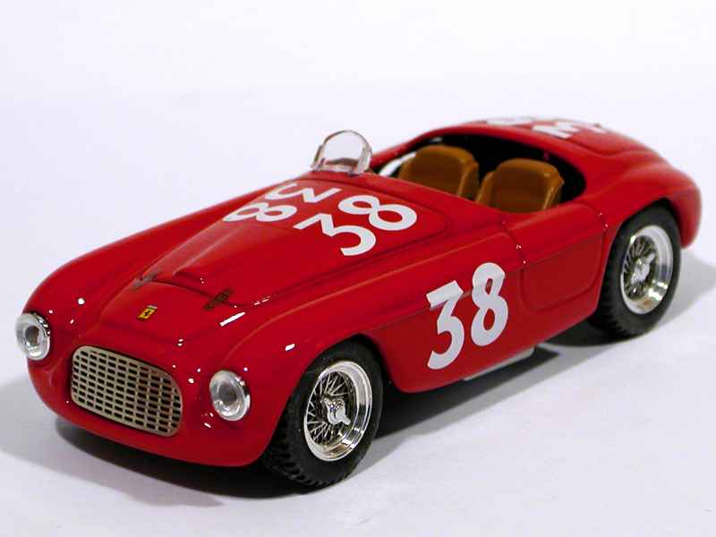 FERRARI 166 MM N°344 MILLE MIGLIA 1951 ART MODEL ART117 1:43 de ref