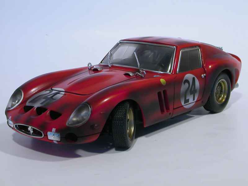 Ferrari 250 GTO Rouge 1/18 – Hot Wheels – Édition Le Mans