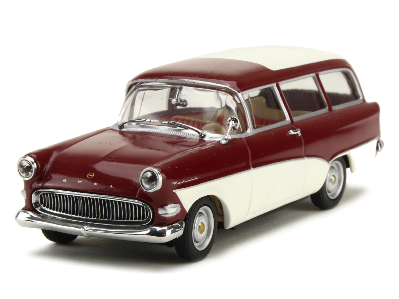 A37 1:43 MINICHAMPS OPEL REKORD CARAVAN A RED