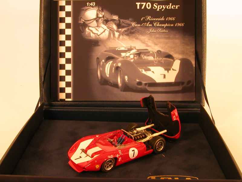 Lola - T70 Spyder Can Am 1966 - FLY - 1/43 - Autos Miniatures Tacot