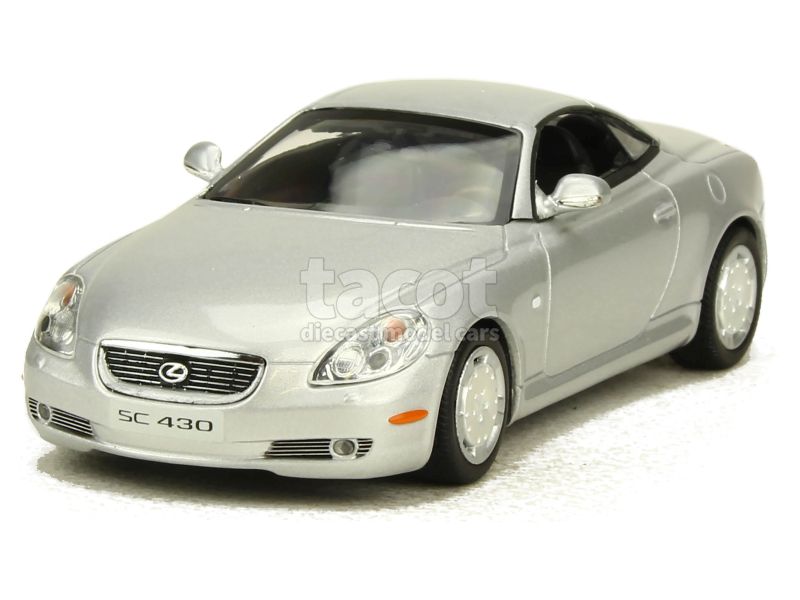 Lexus SC 430 Cabriolet 2001, Minichamps, Caja. LE 776 PCS. Maqueta de metal fundido a presión, escala 1:43. Réplica. Regalo coleccionable. Nuevo. - España
