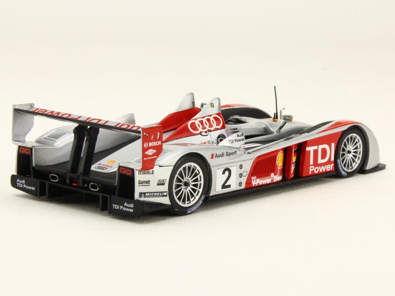 Miniature Audi R10 N°7 Le Mans 2006 - MINICHAMPS 1/43 - Zamac - Occasion