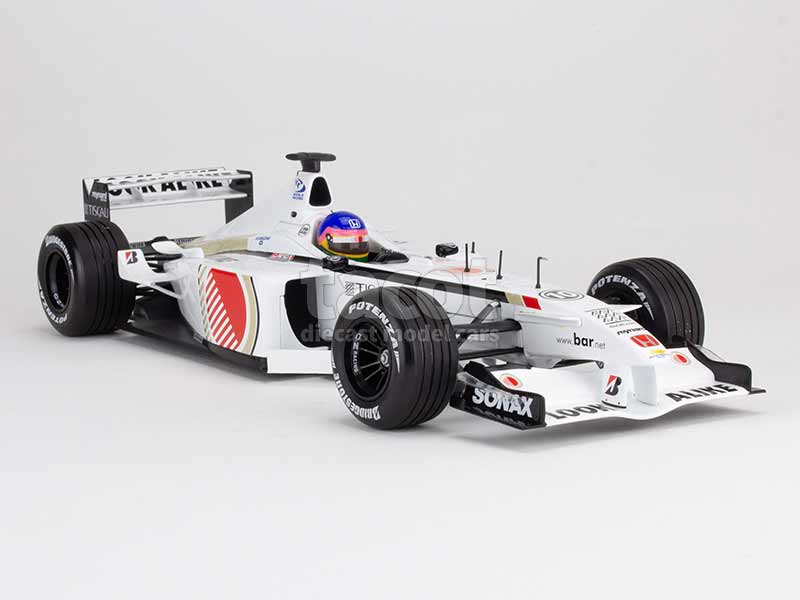 注目のブランド - 2001 Honda 03 - BAR Minichamps Tacot Miniatures Autos - 1/18 - ミニカー