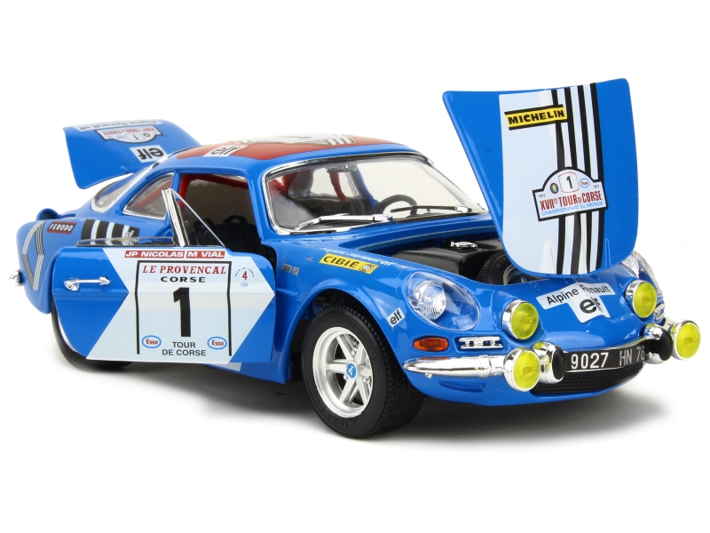 set mit 4 alpine a110 tour de corse 1969 1970 1972 1973 in
