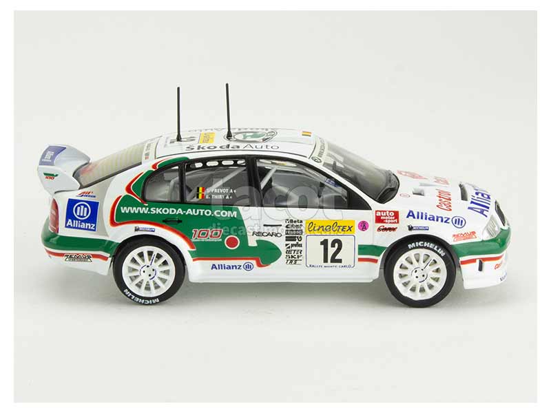 Autoart 1/18 Toyota Corolla WRC 2000 – Rallye Monte-Carlo, Thiry & Prévot, Miniature Collection