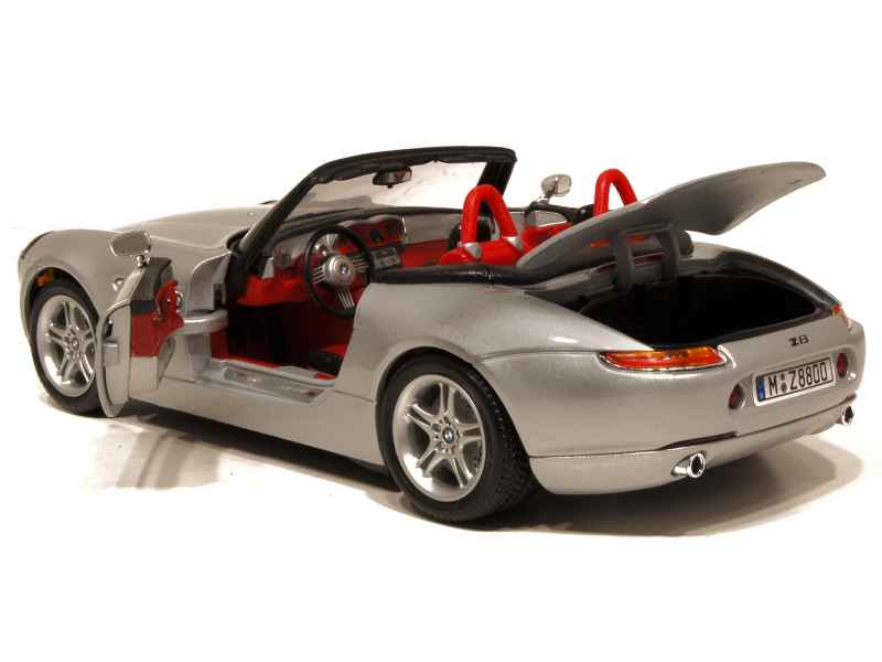 Hot Wheels BMW Z8 Cabriolet Noir - Échelle 1/18 - Miniature Métal Collection - État Neuf
