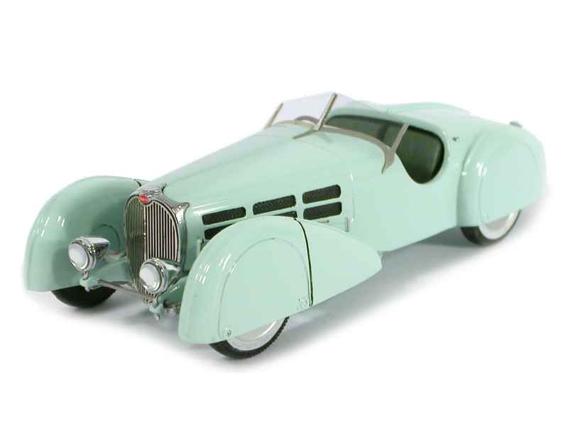 Voiture Miniature Bugatti 57S Roadster 1936 - Brumm Série ORO échelle 1:43 - Collection Rétro