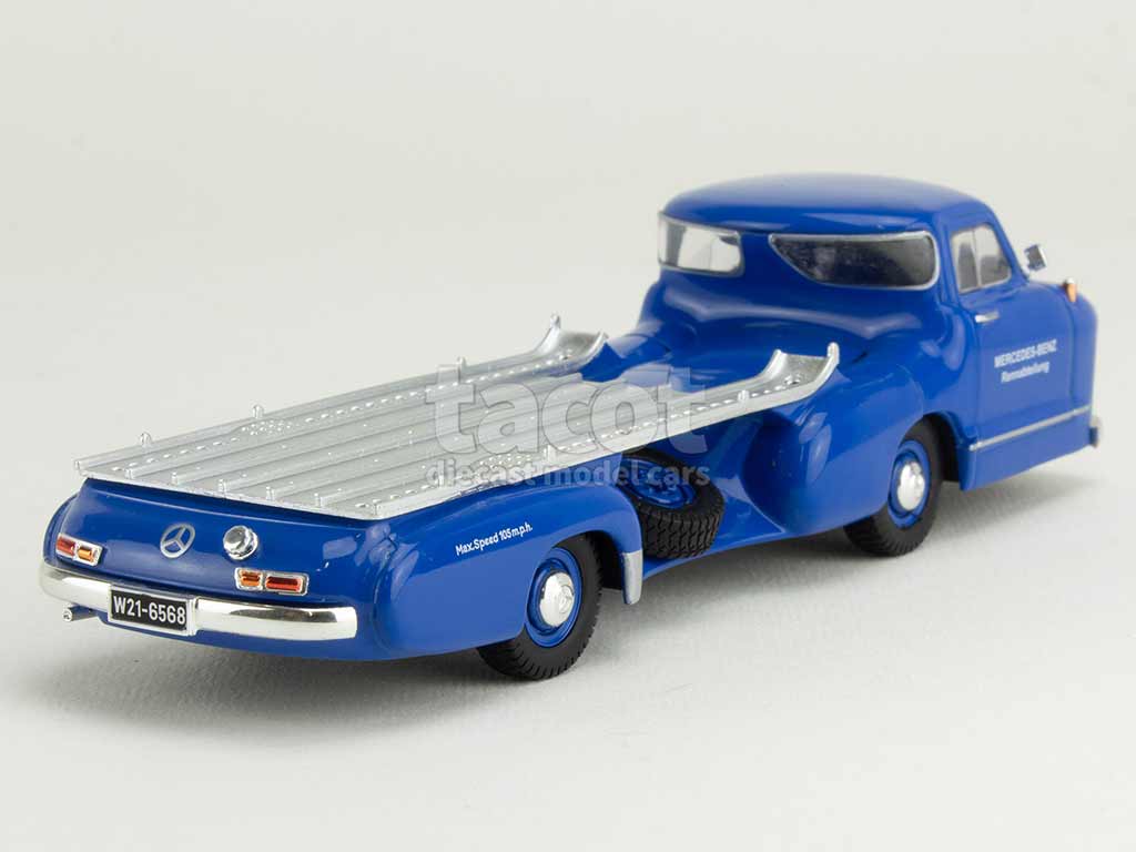 Modèle réduit Mercedes O317 Renntransporter 'rothmans Porsche 1/18