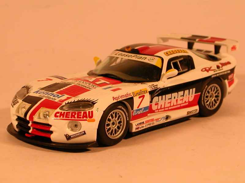 Miniature 1/43 Chrysler Viper GTS-R #1 Spa 2002 - Ixo Altaya - Occasion TBE