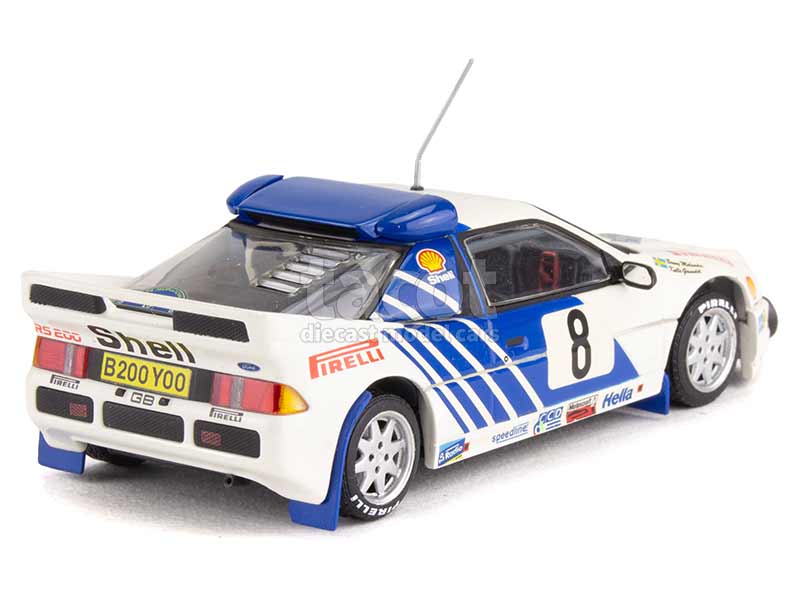 MINICHAMPS FORD RS 200 Rally Sweden Grundel/Melander 430868008 EUR 109