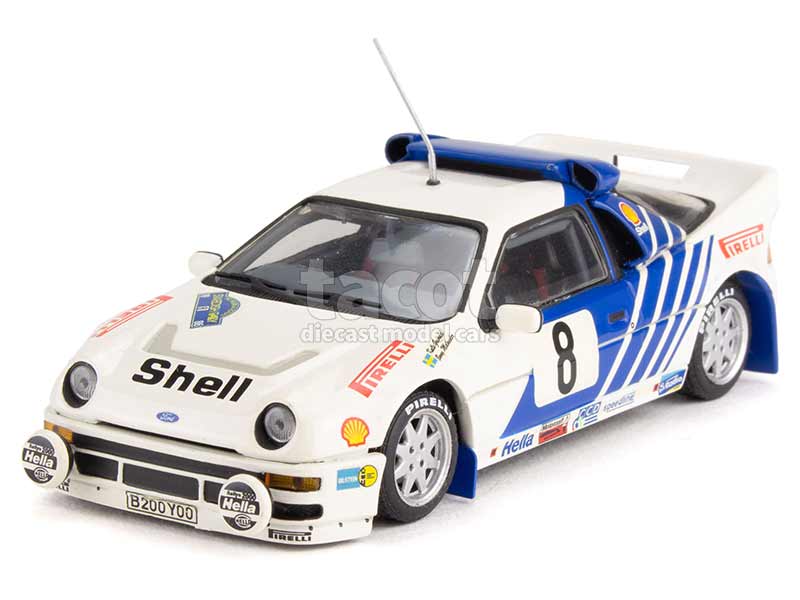 Ford - RS 200 Rally Ypres 1986 - Modèle Presse - 1/43 - Autos Miniatures