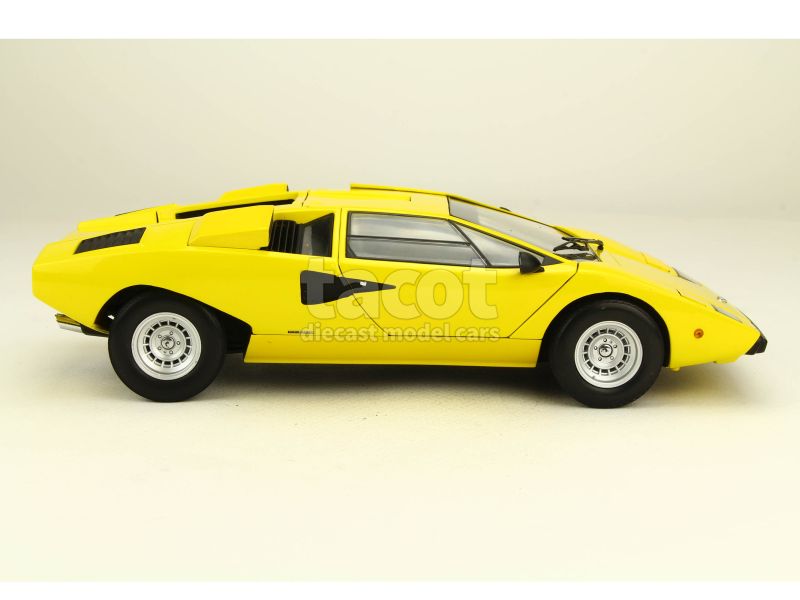 ミニカー KYOSHO 1:18 Lamborghini Countach LP400 Kyosho 1:18 scale Lamborghini Countach LP400(White/with Roof