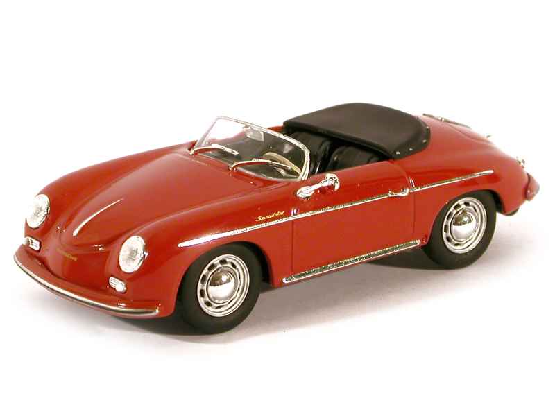 Porsche - 356A Carrera Coupé Skis - Schuco - 1/18 - Autos Miniatures