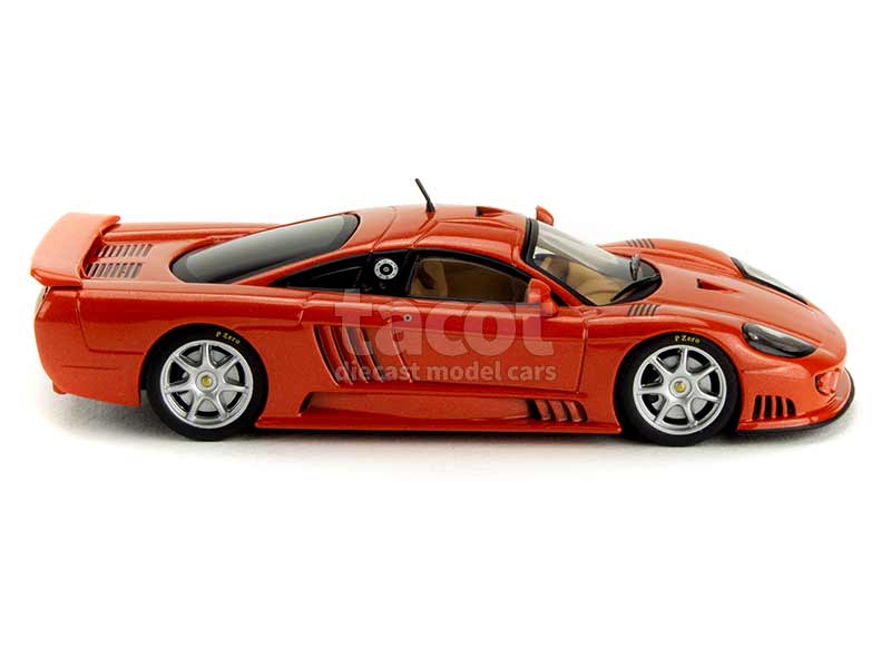 Miniature Voiture IXO 1/43 – Saleen S7 Orange Métallisé – MOC020 – Occasion