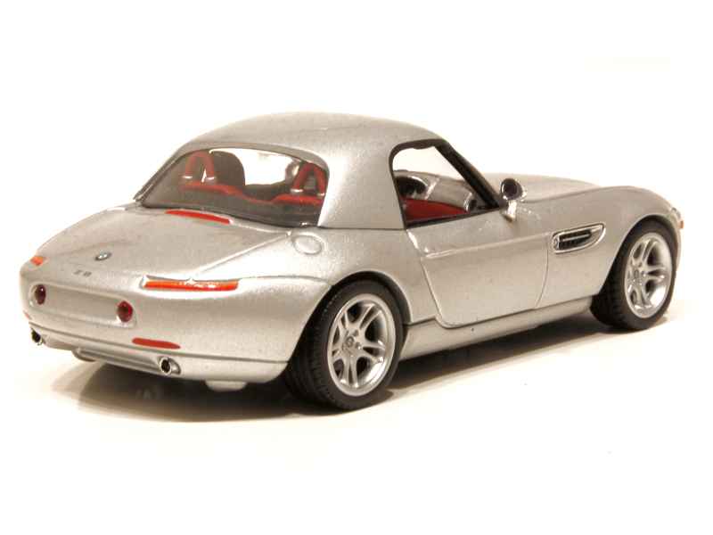 BMW Z8 Cabriolet Minichamps 1/43, Noire, Miniature De Collection En Boîte