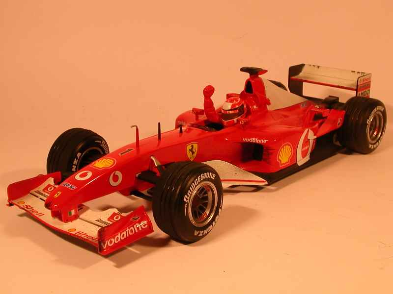 FERRARI: A limited edition 1:18 scale Hot Wheels F1 Ferrari 2004 as