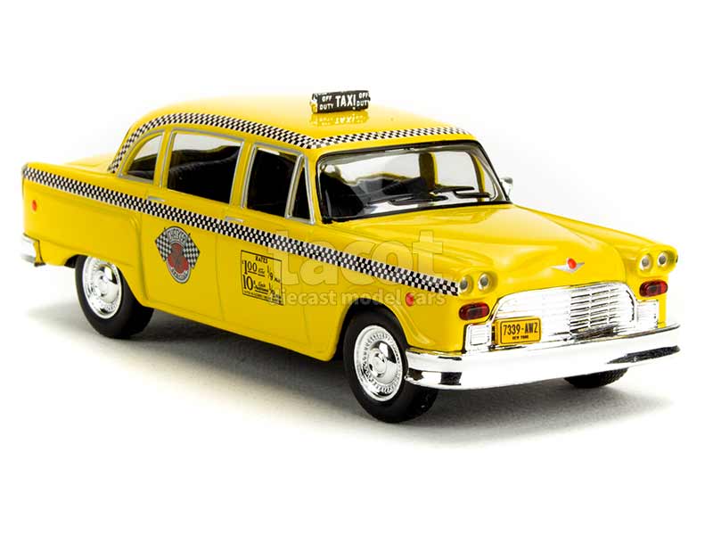 37087 Checker Cab Taxi New York 1980