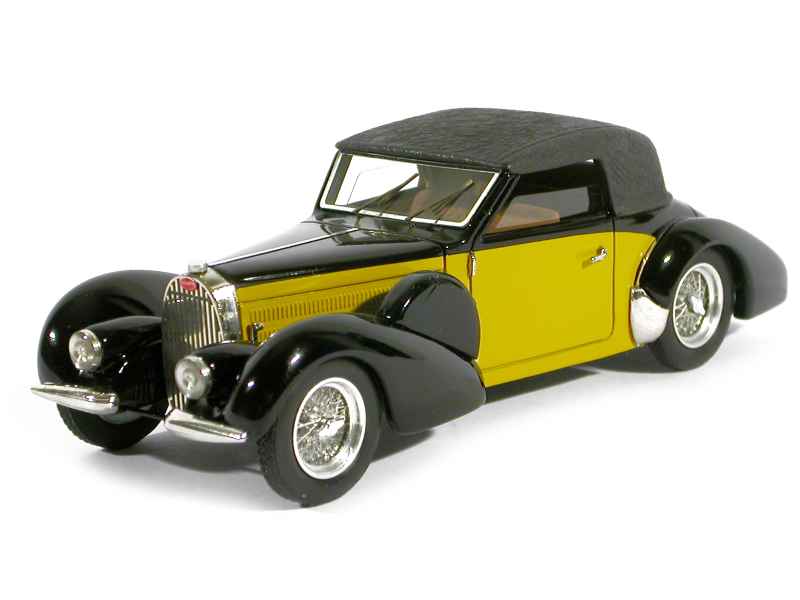 Heco Miniatures Ettore Bugatti à Cheval – Collection 1/18 En Résine Blanche