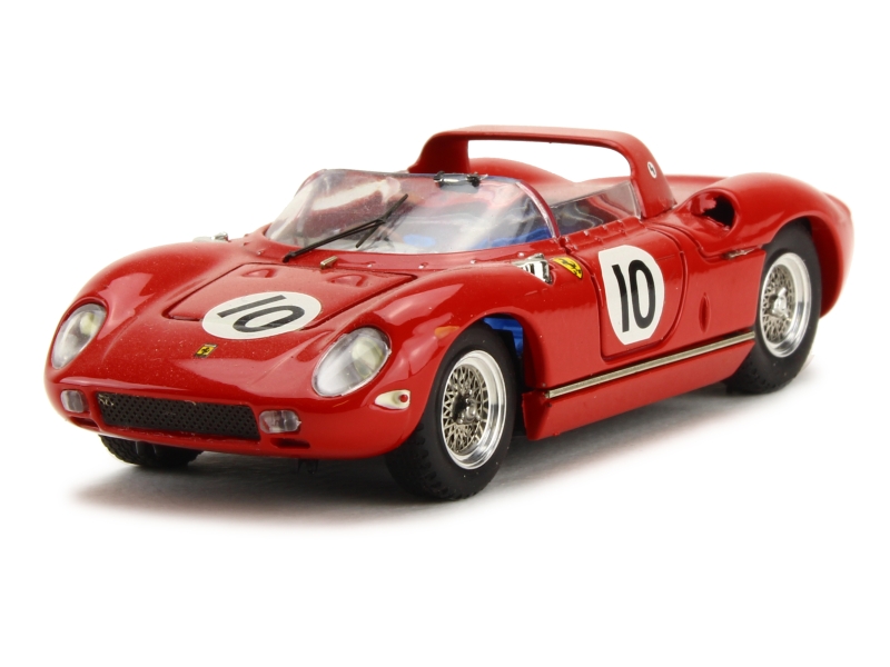 🏎️ Miniature Art Model 1/43 Ferrari 250P Prova 1963 - Rouge - ART118 NB - Occasion Comme Neuve