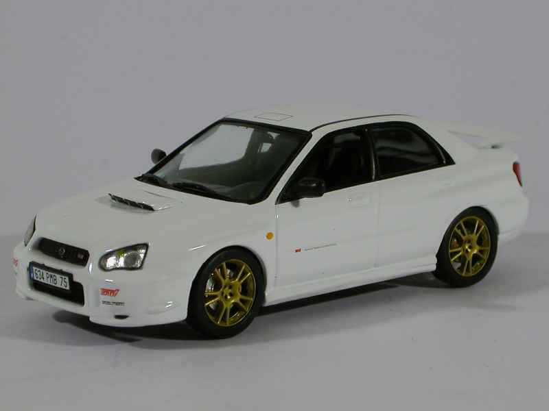 IXO Collections Kit Modellismo Subaru Impreza WRC 2003 – Scala 1:8 – 859 Pezzi, Luci Funzionanti, Metallizzato - 2