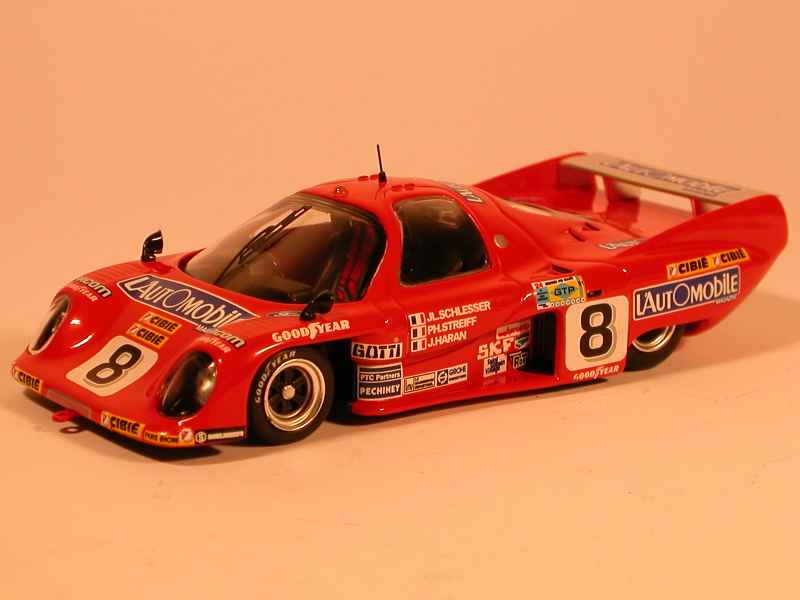 Miniature Rondeau M379C N°7 - 3e Aux 24H Du Mans 1981 - IXO 1/43