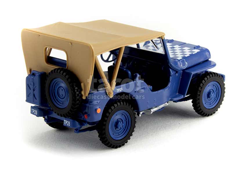 Jeep willys sas atlas 1/43 militaire - Collection