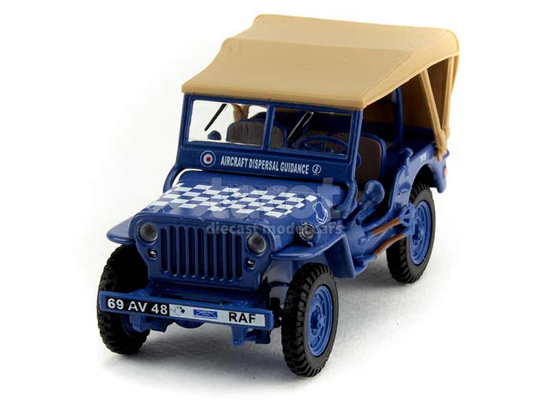 Die cast scala 1/43 Cararama Cararama JEEP Willys U.S NAVY 
