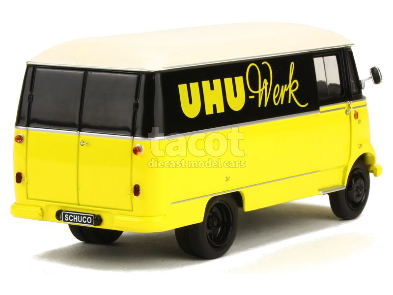 Schuco 1/43 Mercedes-Benz O 319 Lufthansa - Miniature Bus Collection état Parfait