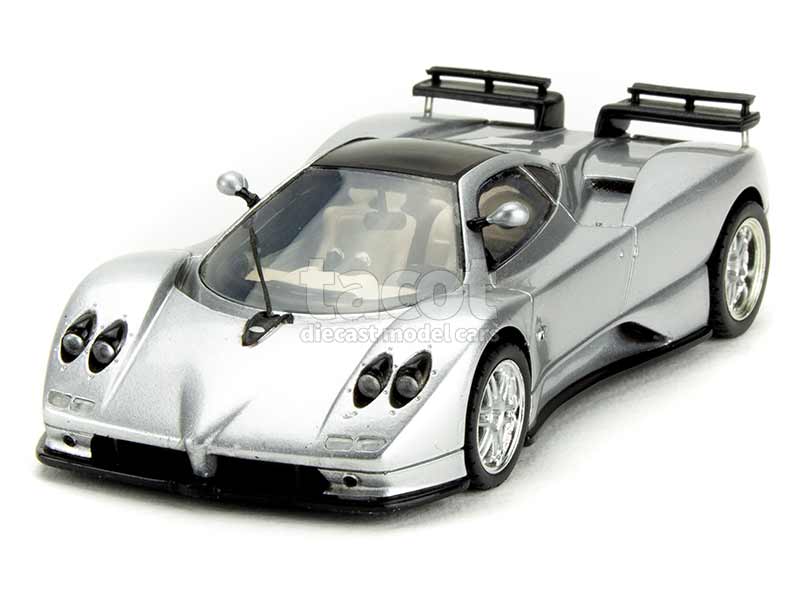 Modèle Réduit Pagani Zonda C12S Die-Cast 1:43 - Supercar En Métal - Nouveau Dans Sa Boîte